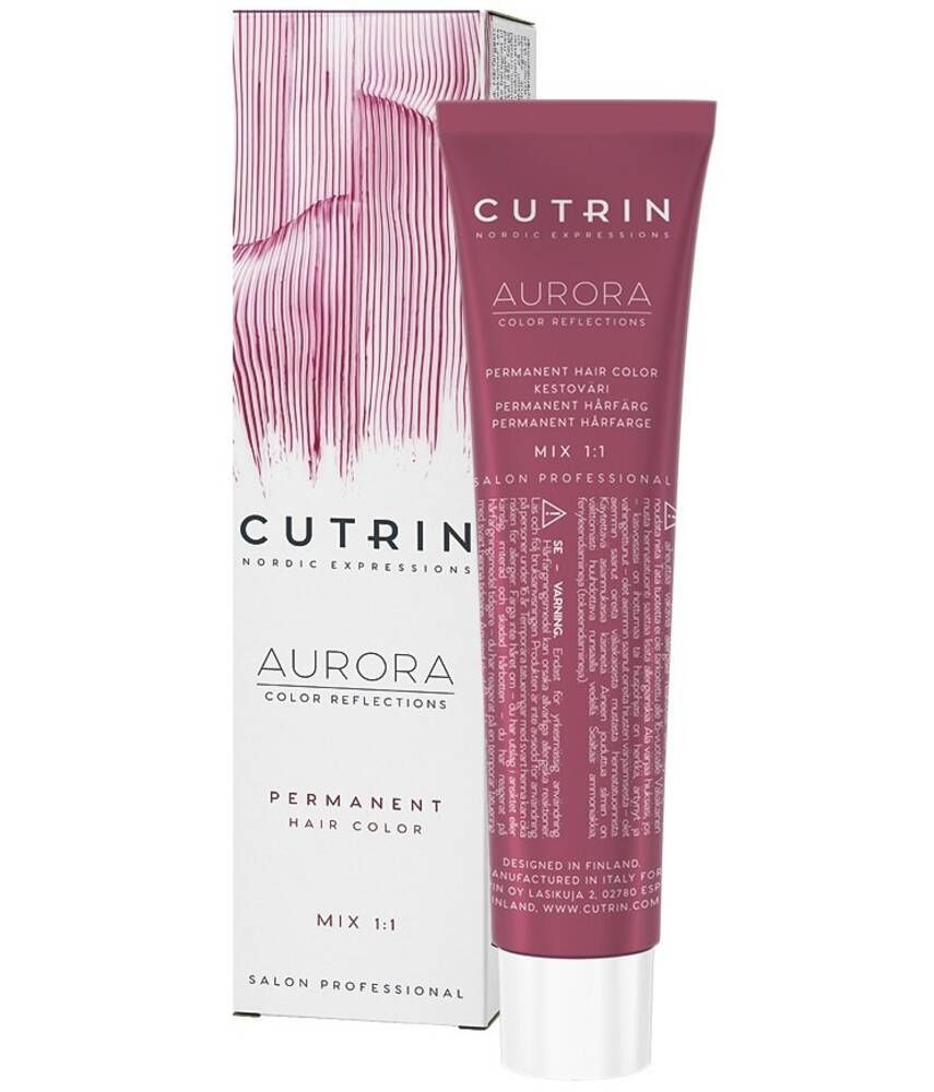 Cutrin Перманентный краситель Aurora Permanent Hair Color, 9MS (Metallics) кристально-песочный блонд, #1