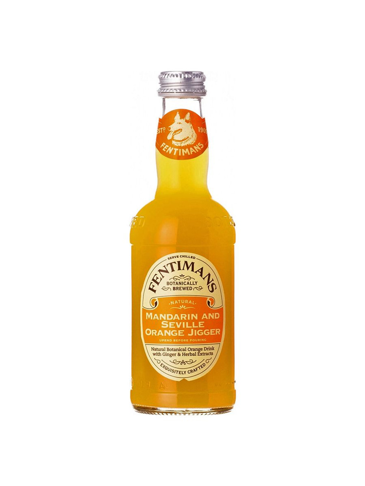 Лимонад Fentimans Mandarin & Seville Orange Jigger / Мандарин, севильский апельсин, 275 мл, Великобритания #1