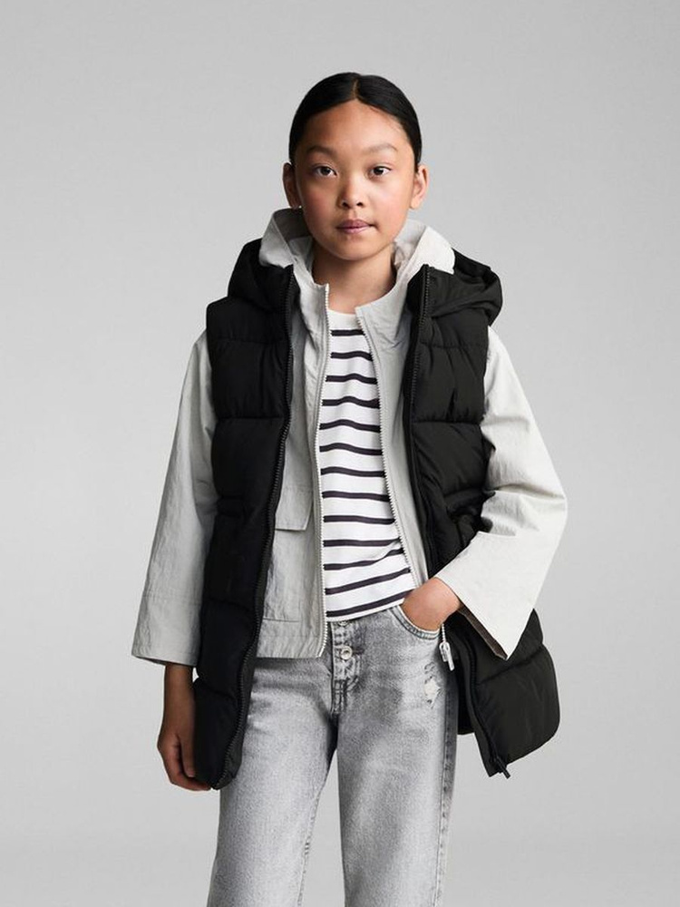 Жилет утепленный MANGO Kids Waistcoat Amanda #1