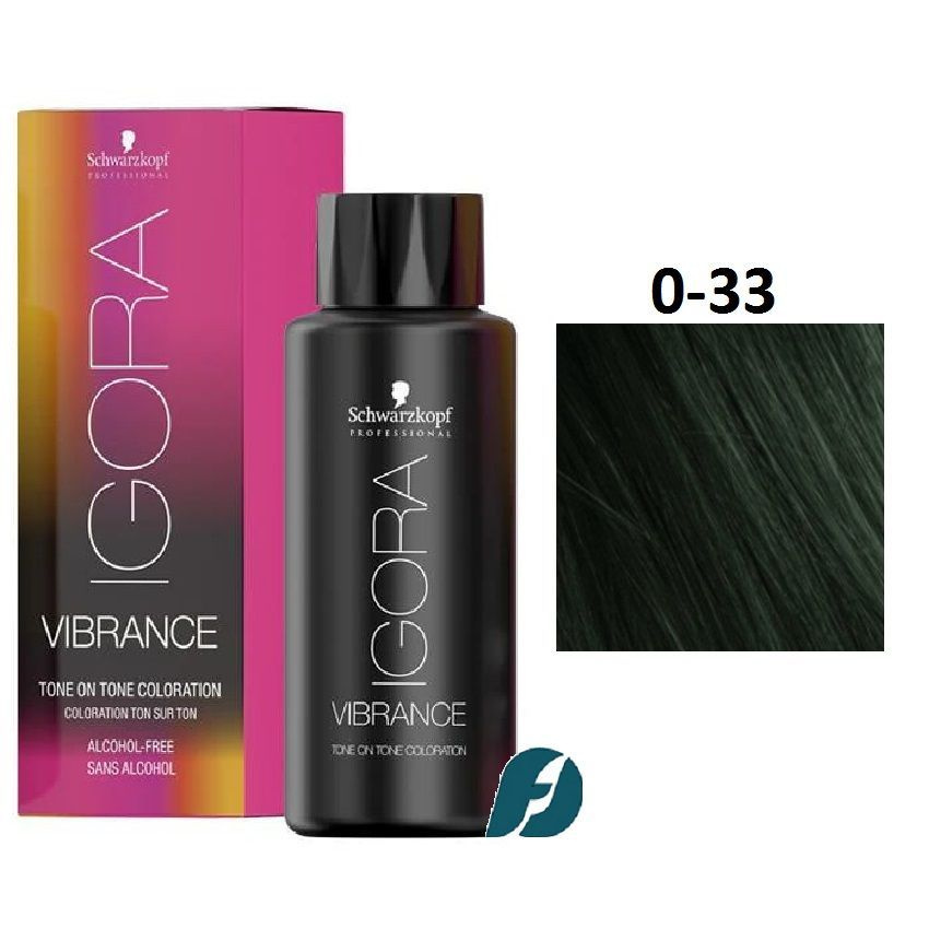 Schwarzkopf Professional Igora Vibrance 0-33 Краска для волос - Антикрасный микстон, 60мл  #1