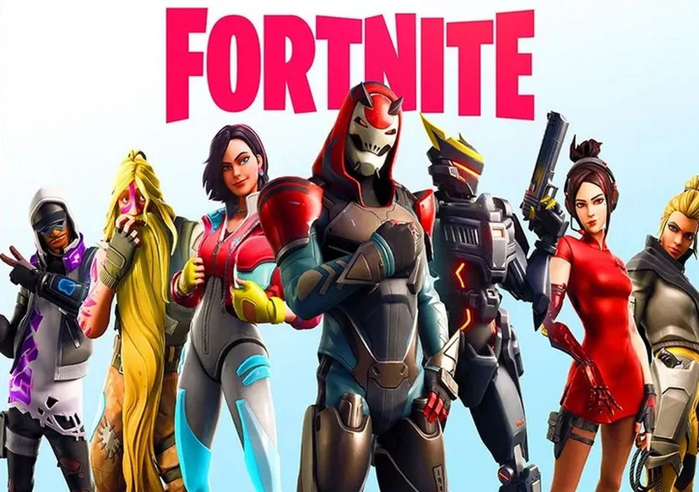 плакат, постер Fortnite на бумаге, размер 21х30см #1