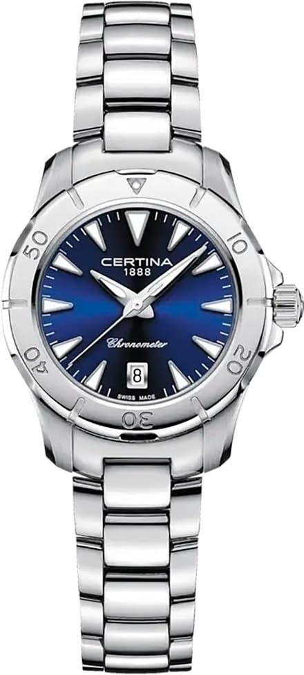 Certina Часы наручные Кварцевые Швейцарские кварцевые часы Certina DS Action C032.951.11.041.00 на стальном #1