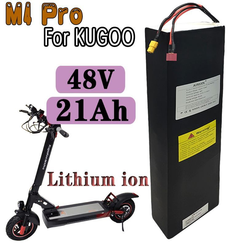 Электросамокат Kugoo M4 Pro 13S6P 48V 21AH, черный #1