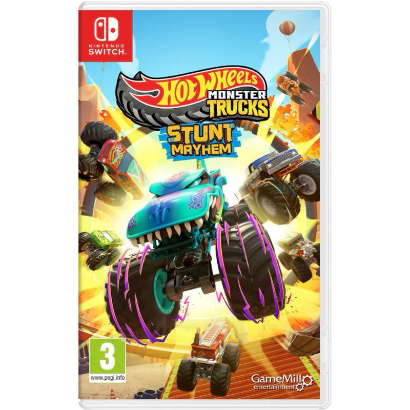 Игра Hot Wheels Monster Trucks: Stunt Mayhem для Nintendo Switch #1