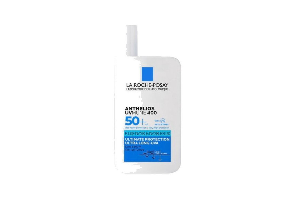 Солнцезащитный невидимый флюид для лица SPF50+ Mivis Anthelios, 50 мл  #1