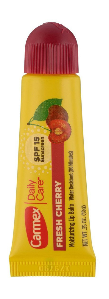 CARMEX Бальзам для губ вишня SPF 15 в тубе, 10 г #1