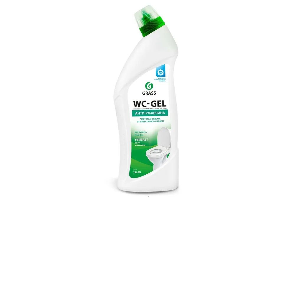 Средство для чистки сантехники Grass WC-gel 750 мл #1