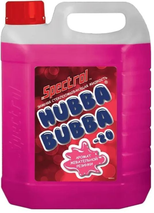 Жидкость для стеклоомывателя зимняя SPECTROL Hubba Bubba -20C, 4л #1