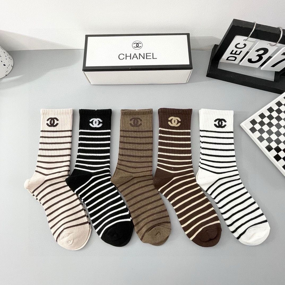 Носки Chanel Socks, 5 пар #1