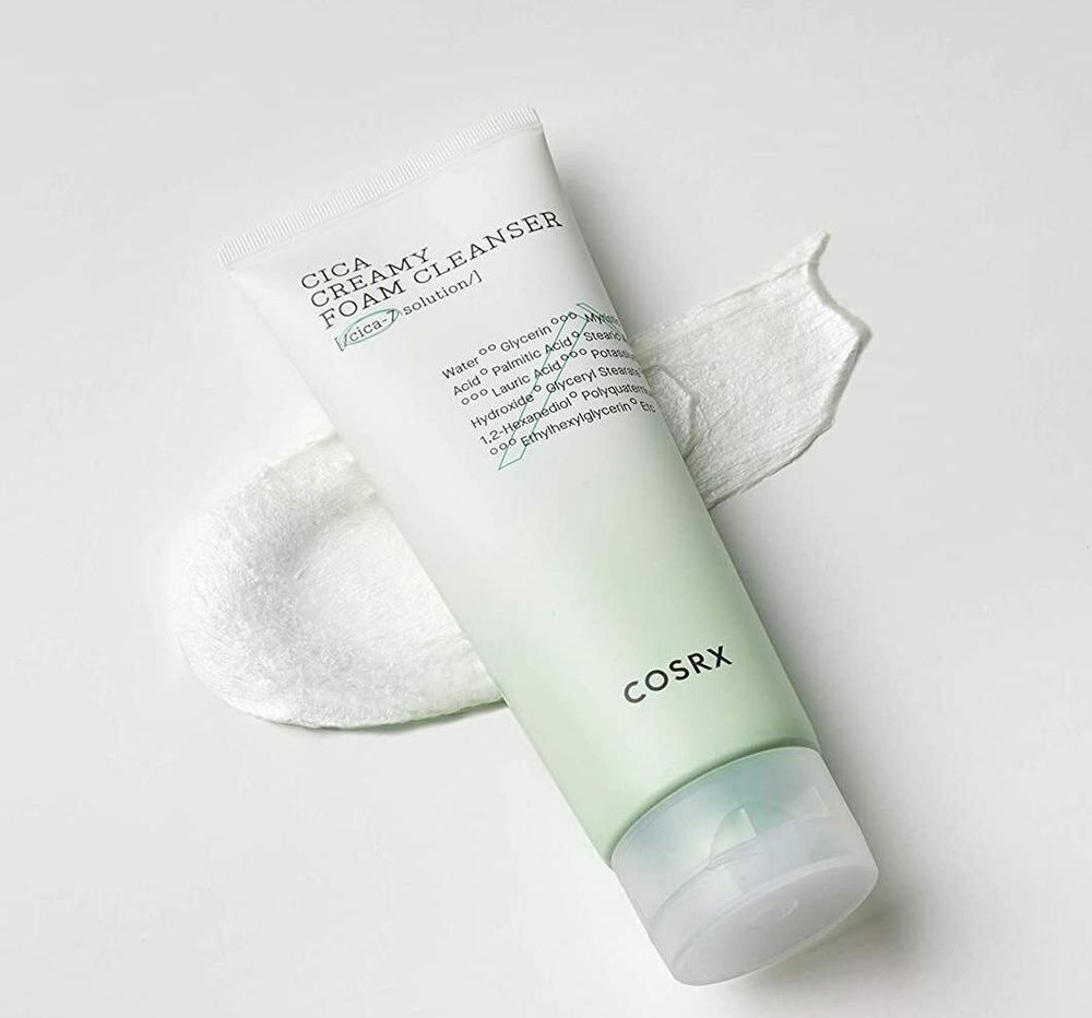 COSRX Нежная пенка для очищения Cica Creamy Foam Cleanser 150ml #1