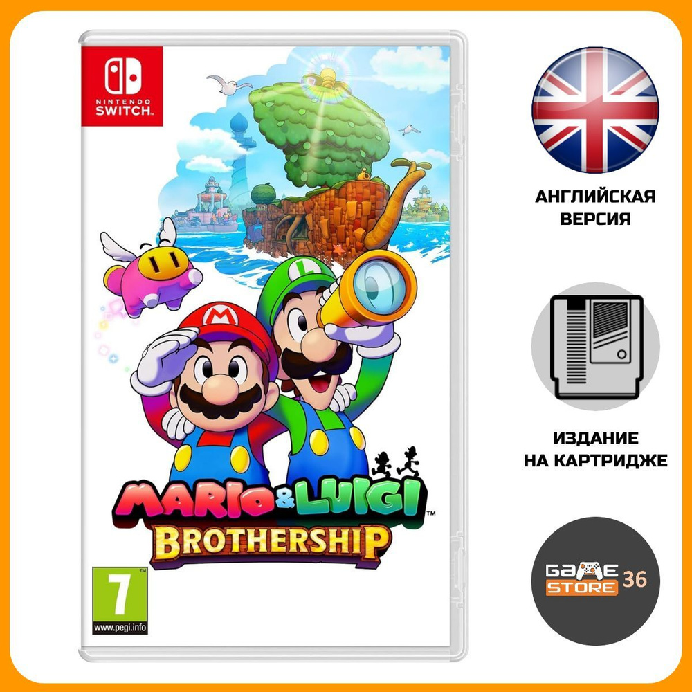 Игра Mario and Luigi Brothership (Nintendo Switch, Английская версия) #1