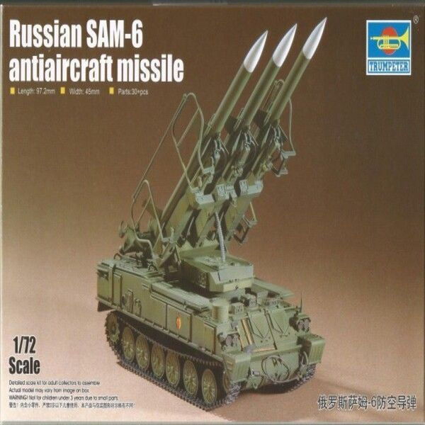 Сборная модель САУ SAM-6 Antiaircraft Missile #1