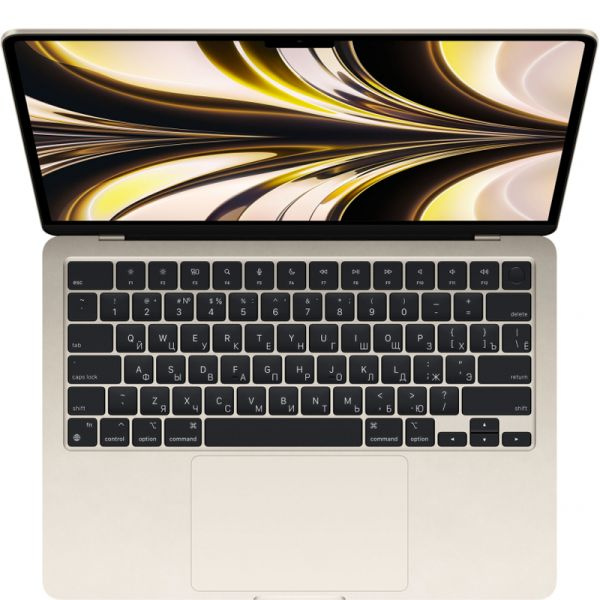 Apple MacBook Air Ноутбук 13.6", RAM 8 ГБ, SSD 256 ГБ, Apple M3 GPU (8-core), MacOS, (MRXT3), золотой #1