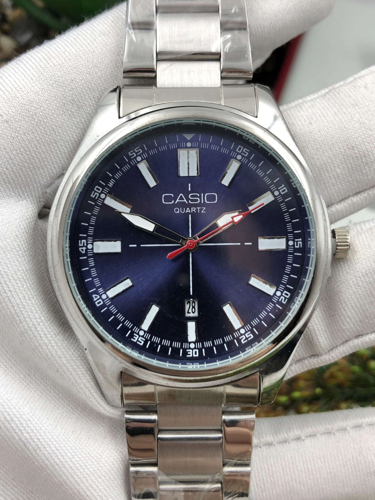 Мужские часы CASIO QUARTZ 40мм Японские с гарантией #1