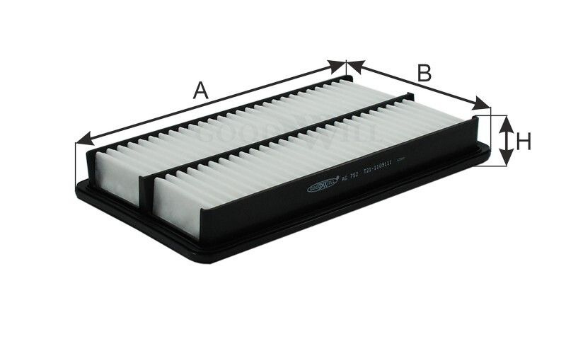 Фильтр воздушный Goodwill AG 752 #1