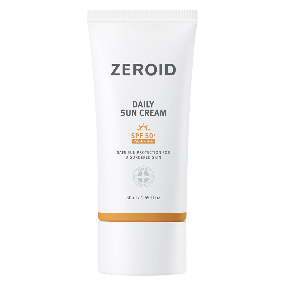 Солнцезащитный крем для кожи SPF50+ / Zeroid Daily Sun Cream SPF50+PA 50ml #1