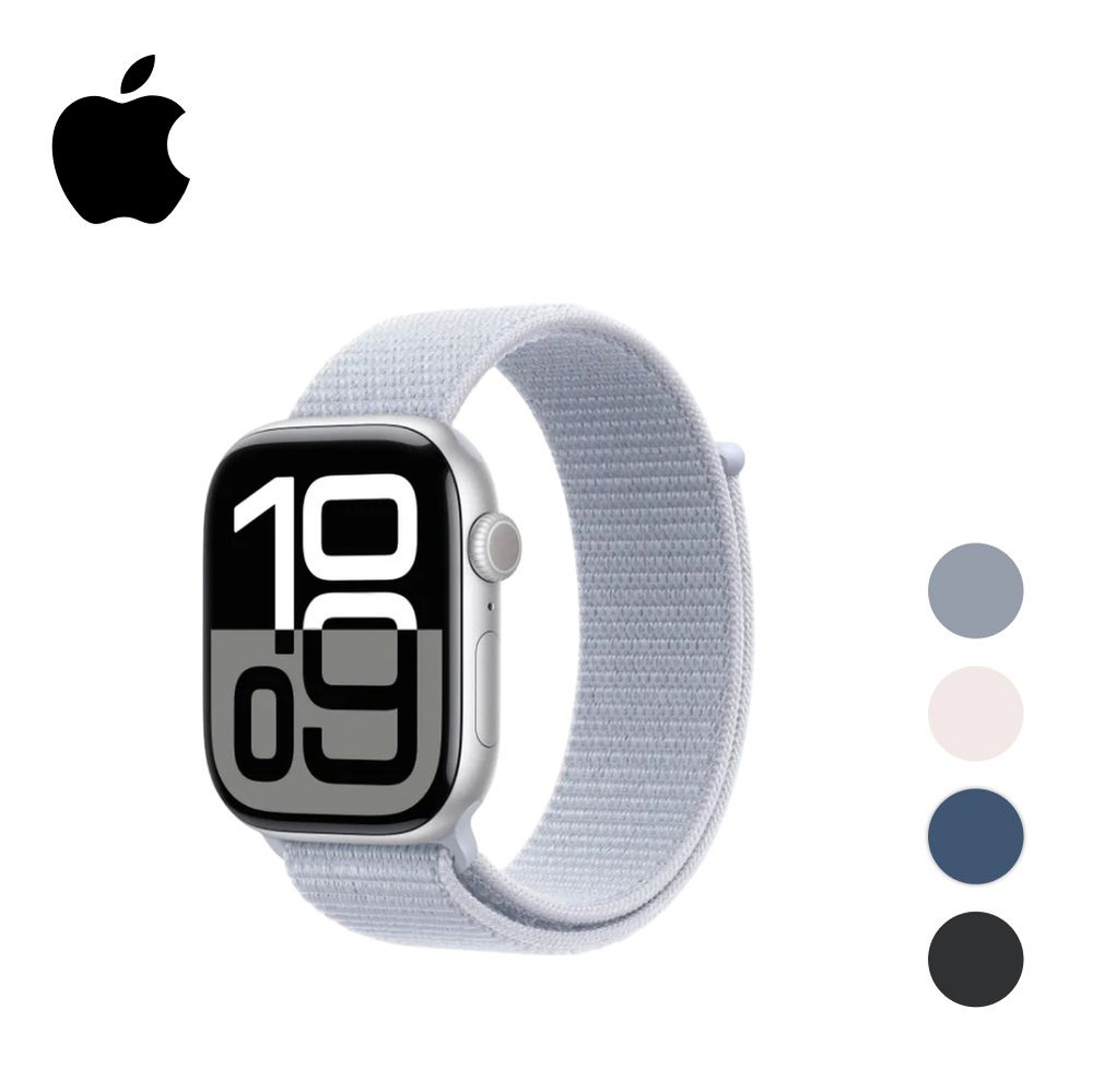 Умные часы Apple Watch Series 10, 46mm, Silver, Sport Loop #1