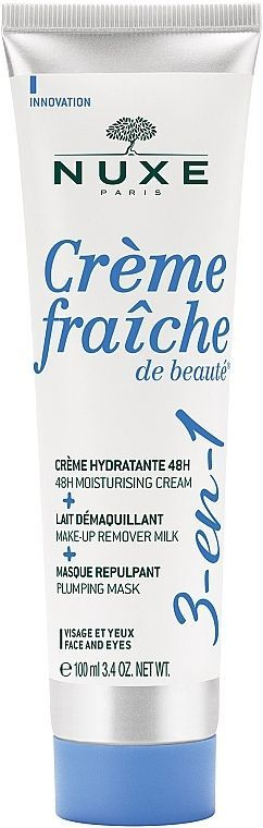 NUXE Creme Fraiche de beaute 3-в-1 увлажняющий крем 48 часового действия для лица и глаз/ молочко для #1