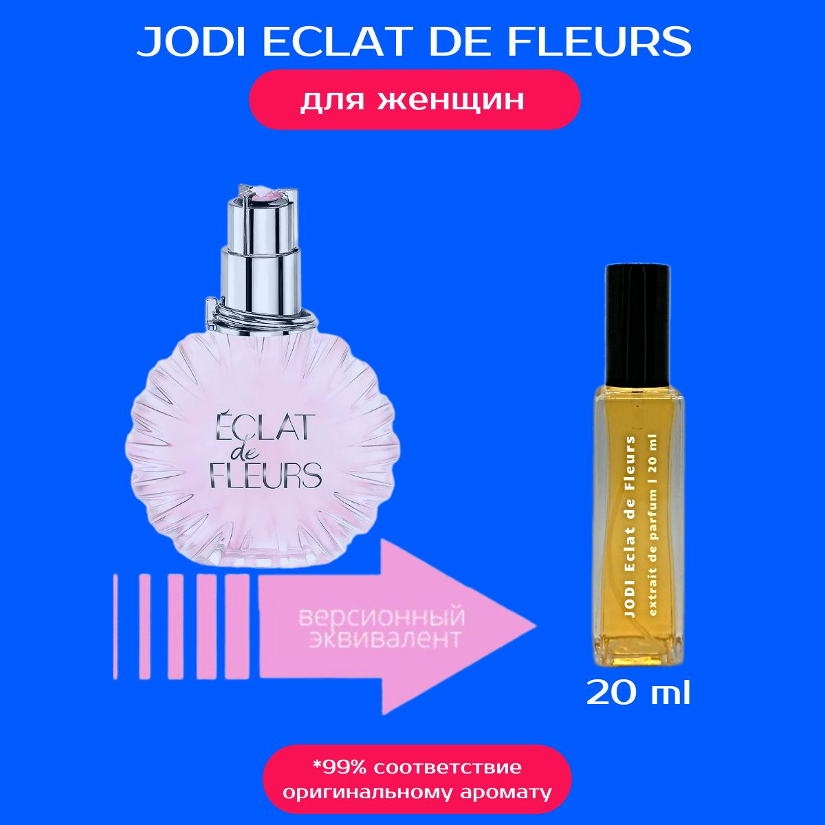 Женские духи JODI Fly High | 20 ml