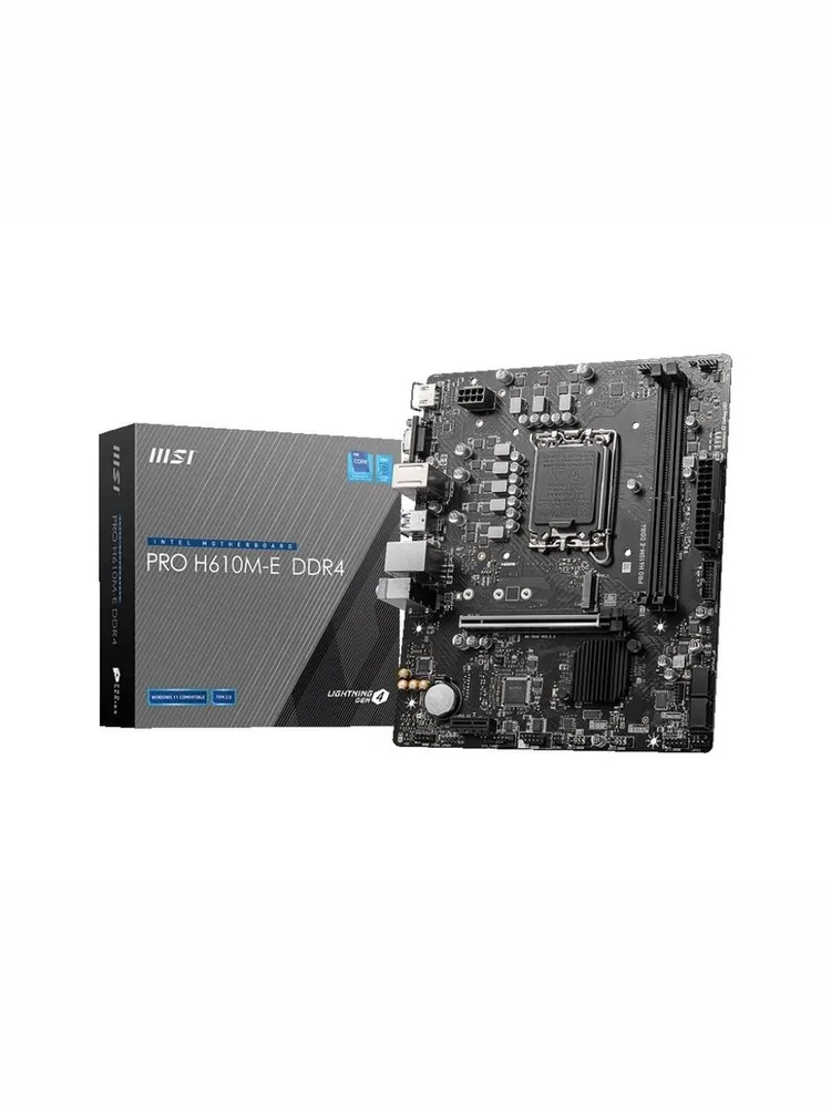 MSI PRO H610M-E LGA 1700 DDR4 Материнская плата
