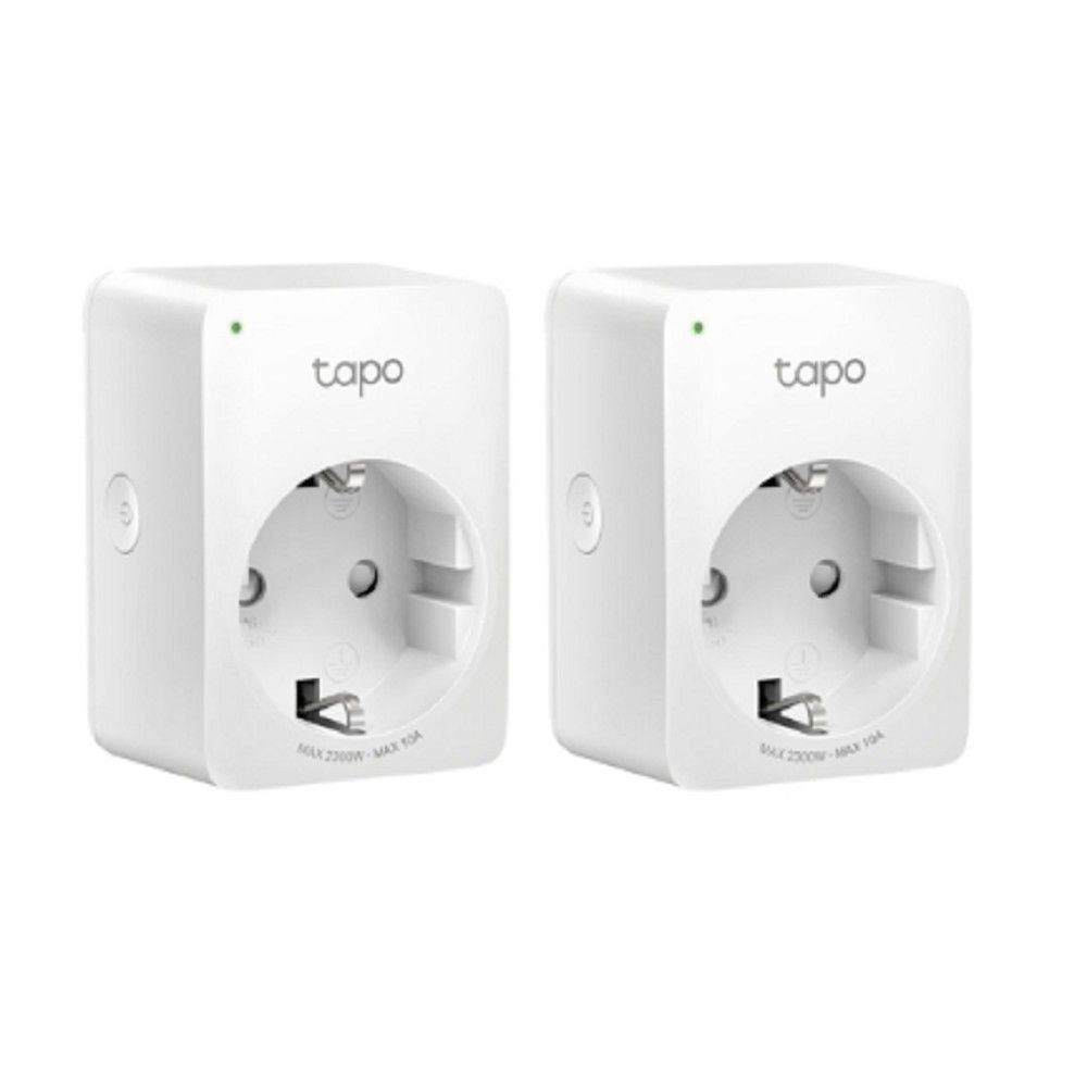 УмнаярозеткаTP-LinkTapoP100(2шт)сголосовымуправлением