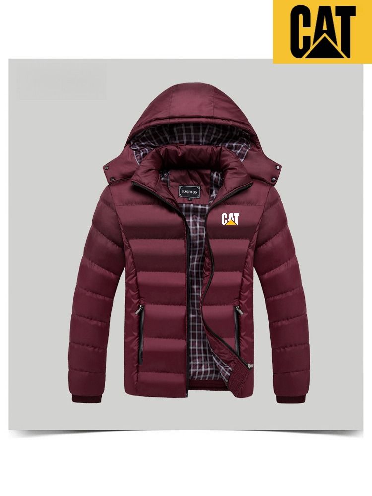 ПуховикCaterpillarКурткамужскаязимняяутепленная:паркаскапюшономбольшихразмеровдляактивногоотдыха,защитаответраиводы