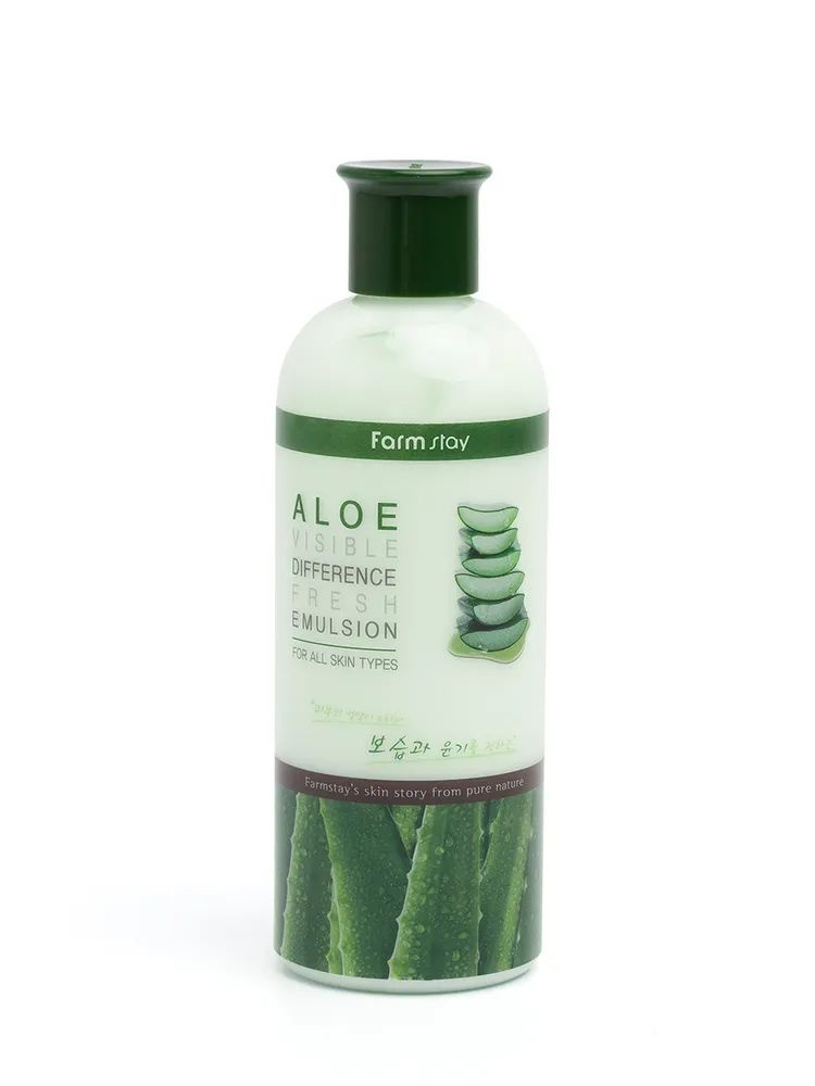 FS Освежающий тонер с экстрактом алоэ вера Aloe Visible Difference Fresh Toner 350мл, Корея.  #1