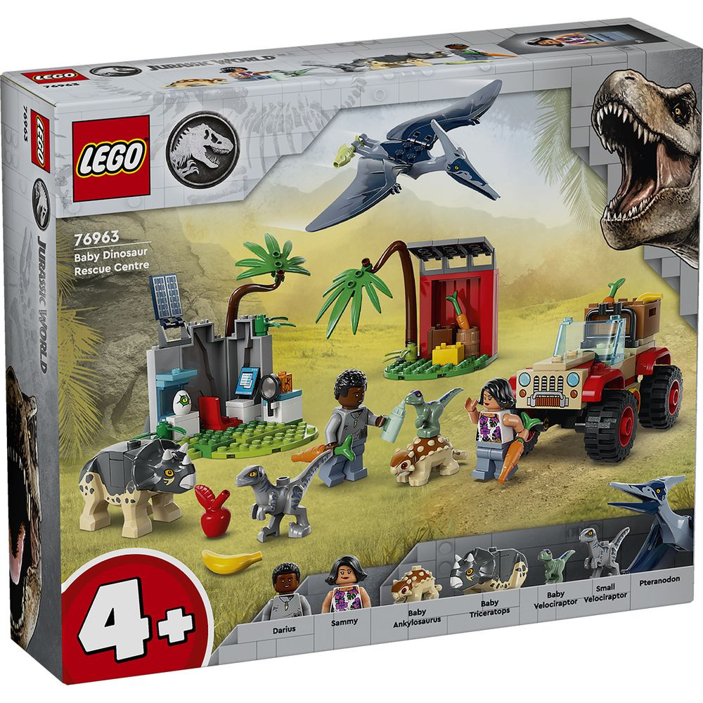 Конструктор LEGO Jurassic World 76963 Центр спасения детенышей динозавров  #1