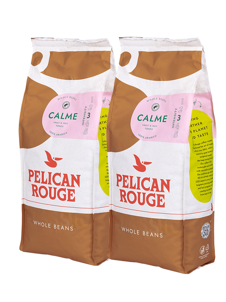 Кофе в зернах PELICAN ROUGE "CALME", набор из 2 шт. по 1 кг #1