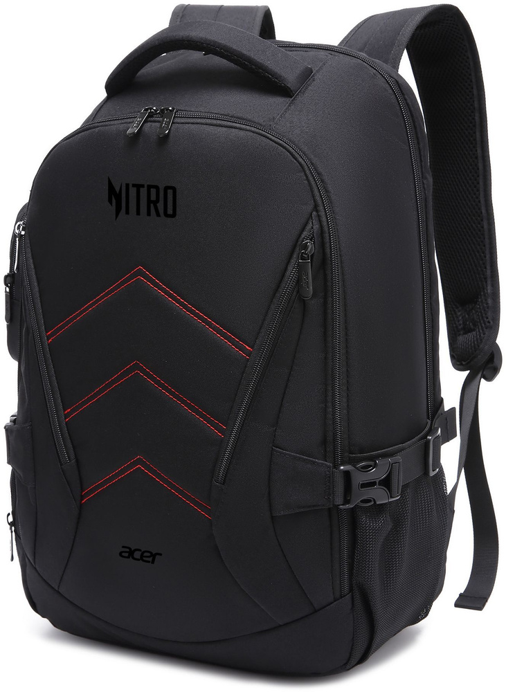 Рюкзак для ноутбука 15.6" Acer Nitro OBG313 черный/красный полиэстер (ZL.BAGEE.00G)  #1