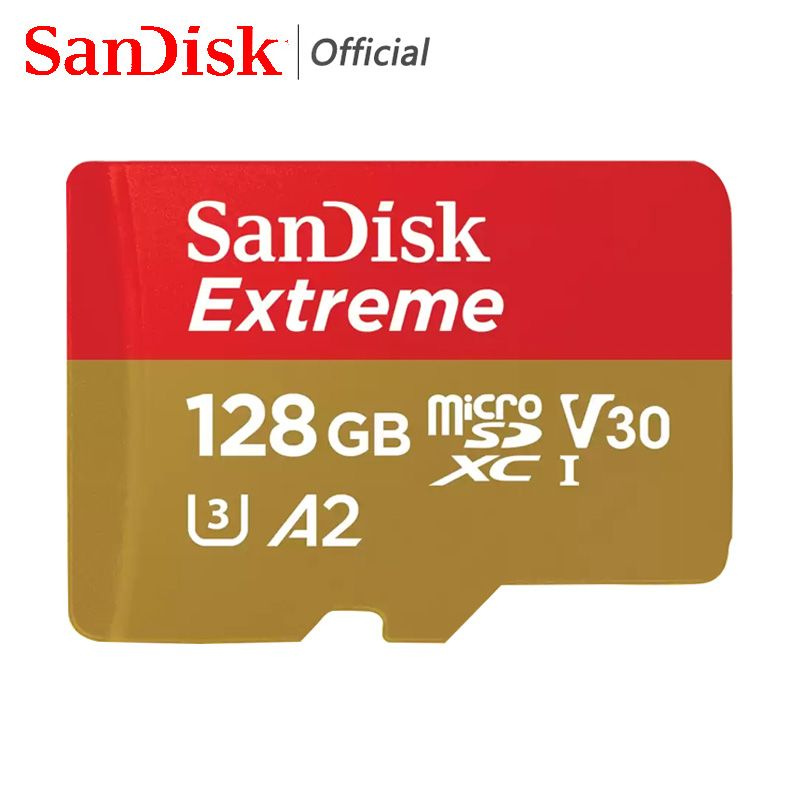 SanDisk Карта памяти Extreme 128 ГБ (SDSQXAA-128G) #1