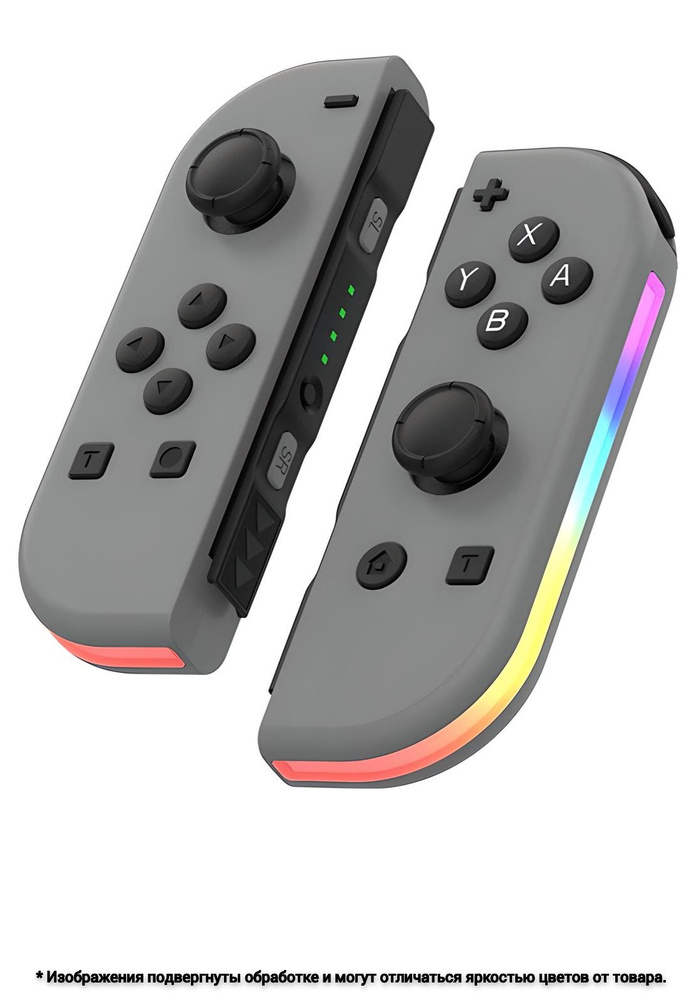 Геймпад Джойконы для Nintendo Switch, Bluetooth, NFC, серый #1