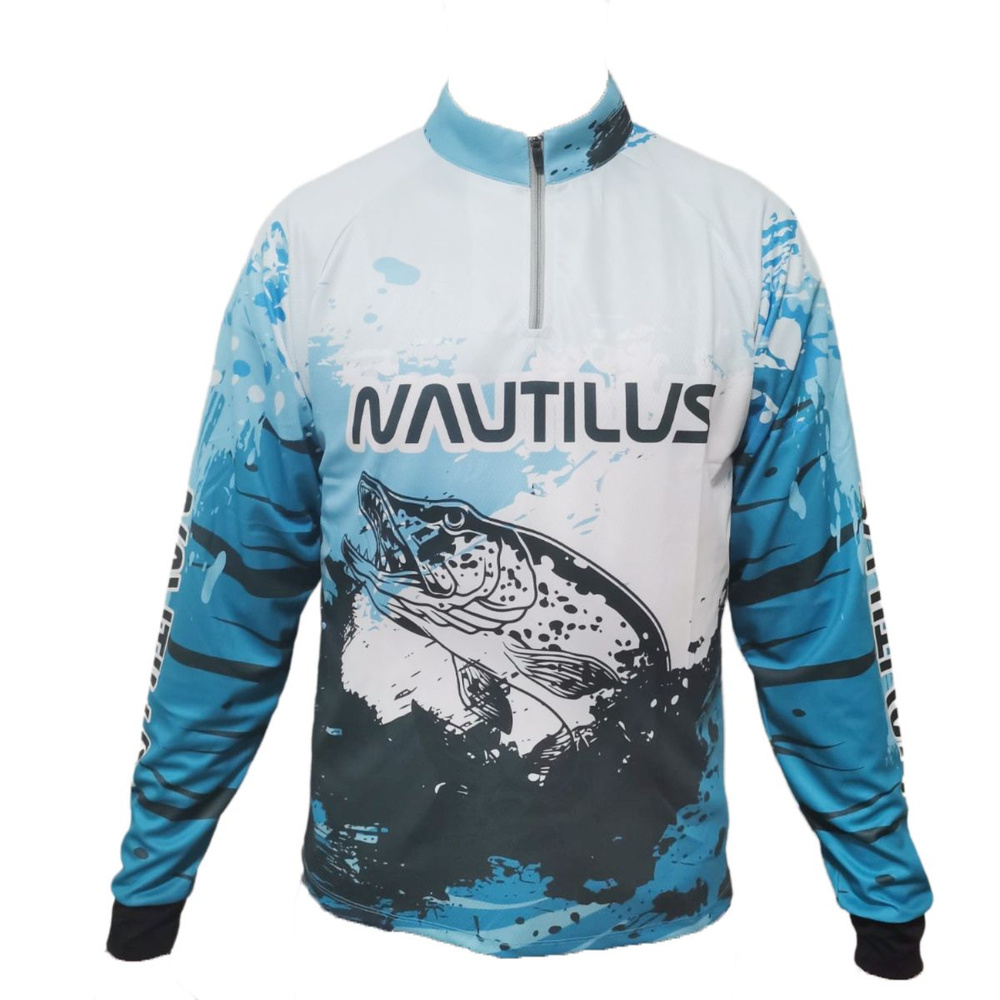 Джерси для рыбалки Nautilus Blue размер XXXL (56-58) #1