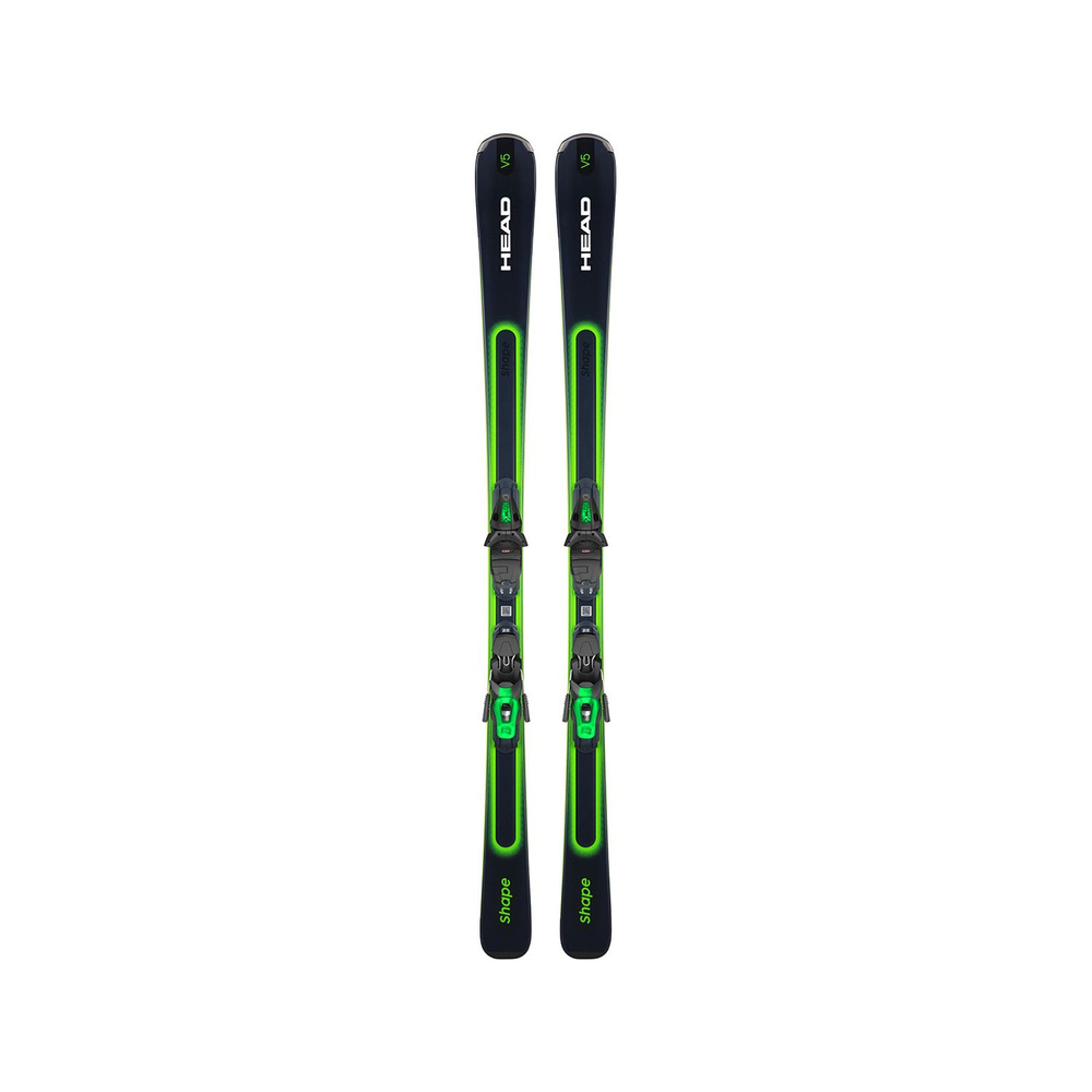 Горные лыжи с креплениями Head Shape V5 AMT-PR + PRD 12 GW Black/Green 22/23 #1