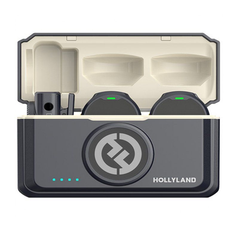 Hollyland Микрофон для фото и видеокамер Петличный Радиомикрофон Hollyland Lark M2 Camera, черный  #1