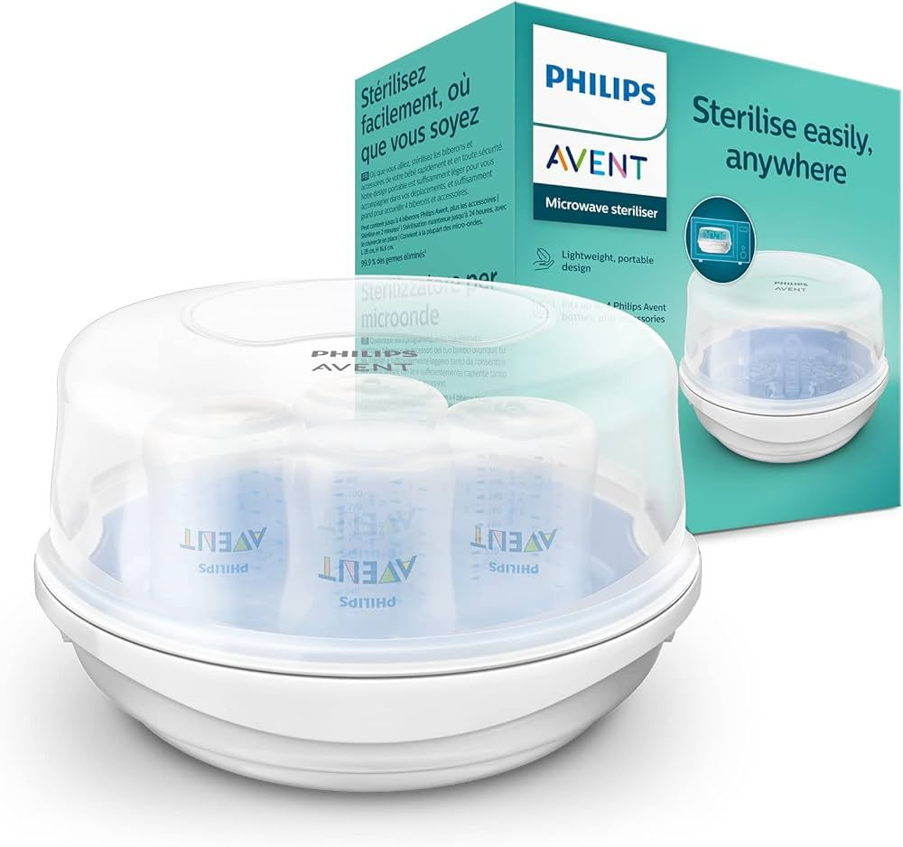 Паровой стерилизатор для детских бутылочек для микроволновой печи - Philips AVENT SCF281/03  #1