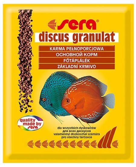 Sera корм для дискусов в гранулах DISCUS GRANULAT, пакетик, 12 г #1