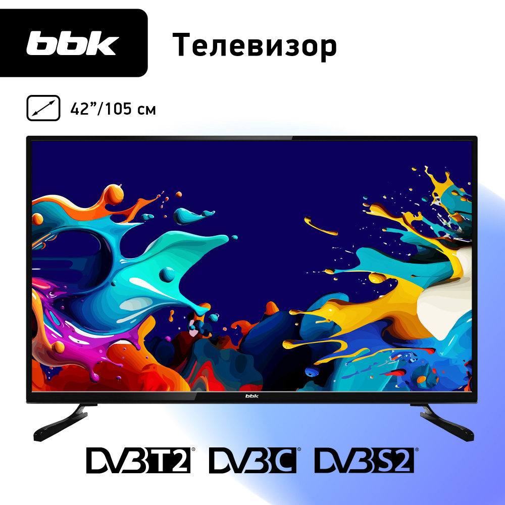 BBK Телевизор 42LEM-1080/FTS2C 42" Full HD, черный #1
