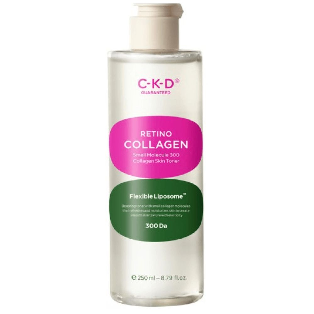 CKD / Укрепляющий липосомный тоник с ретиналем Retino Collagen Small Molecule 300 Collagen Skin Toner #1