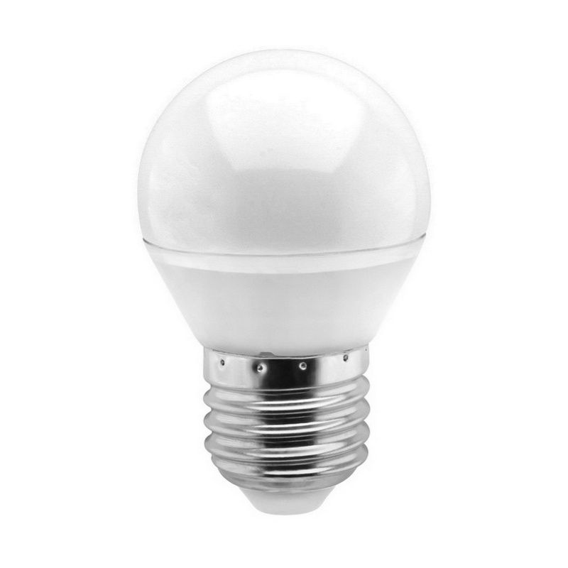 Лампа светодиодная Smartbuy LED E27, шар, 9.5Вт, 230В, 3000К, теплый свет  #1