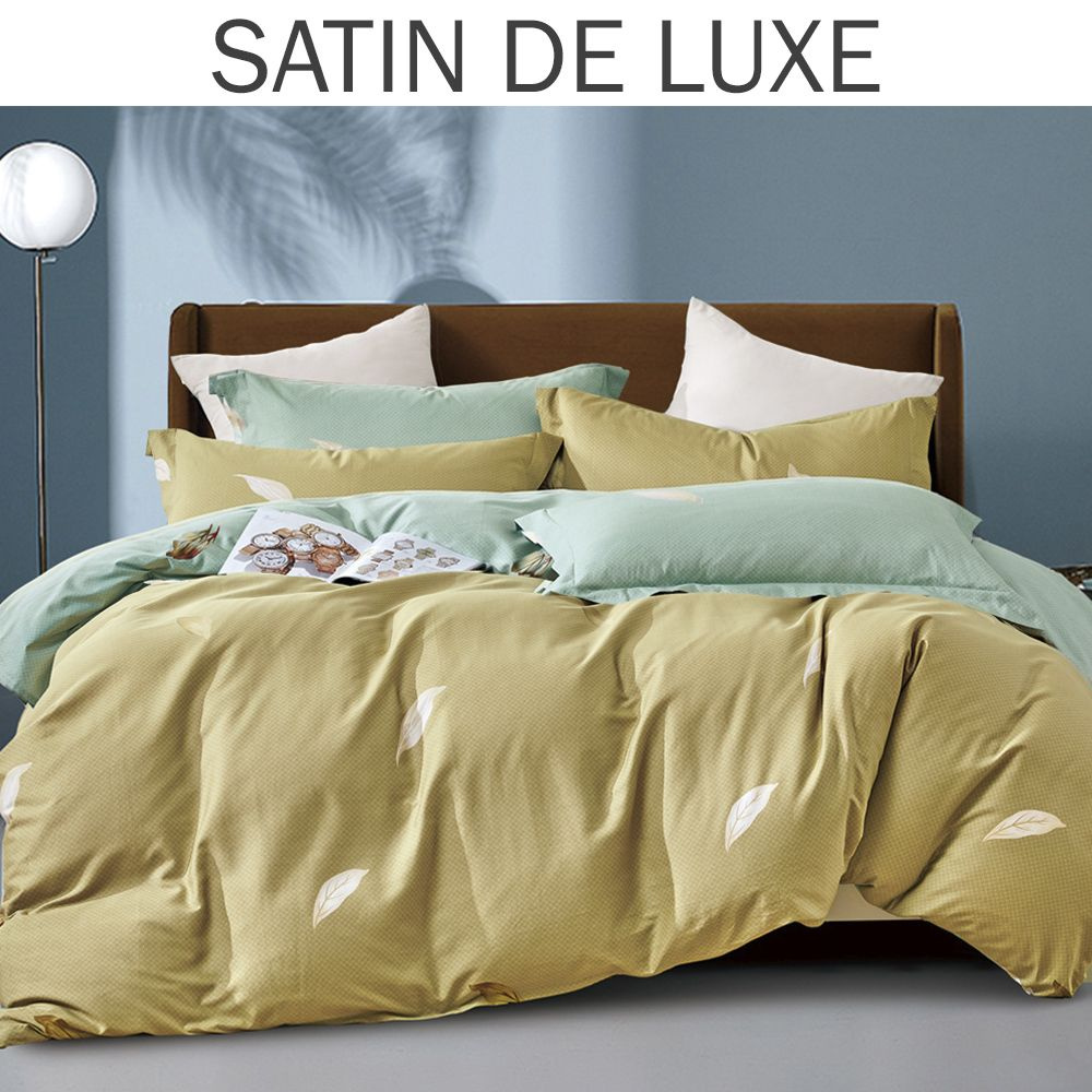 Постельное белье 1 5 спальное Cleo Satin de Luxe комплект пододеяльник на молнии сатин хлопок  #1