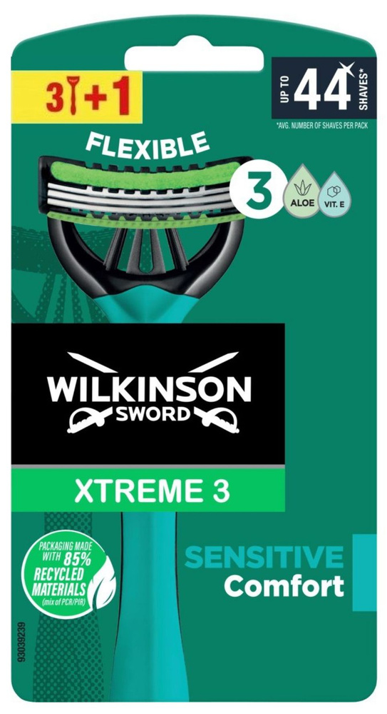 Wilkinson Sword Xtreme 3 Sensitive Comfort Бритвы 4 шт. #1