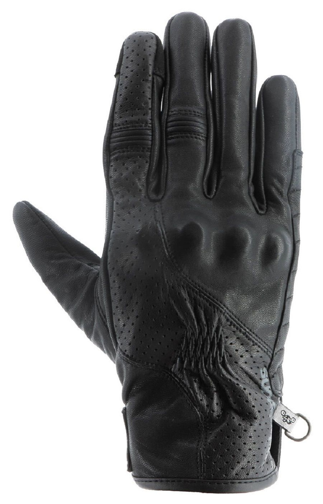 Мотоперчатки Helstons Gants Brooks Air Et Cuir Perfore (9 / Черный) #1