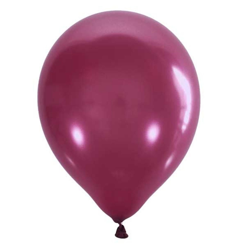 Воздушный шар 5"/13см Металлик MEXICAN PINK 637 100шт #1