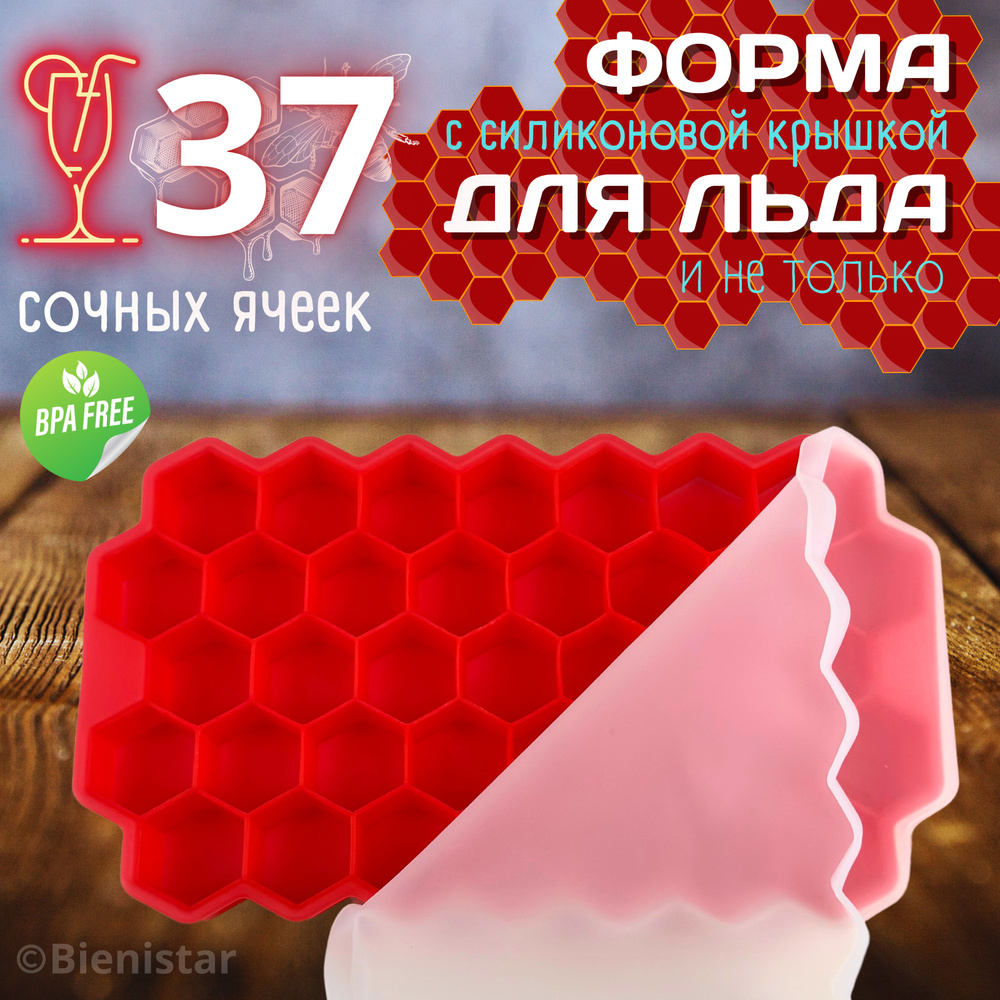 Bienistar Форма для льда, 37 яч, 1 шт #1