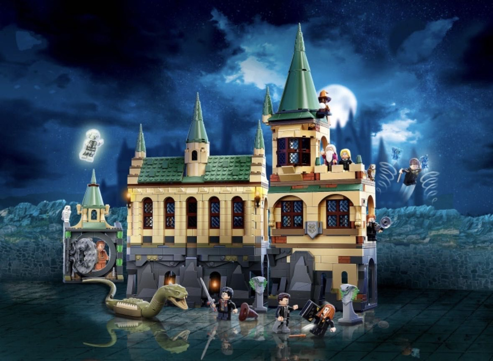 Конструктор Harry Potter 6049 "Хогвартс: Тайная комната" 1176 деталей (Гарри Поттер/ /Лего совместимый) #1