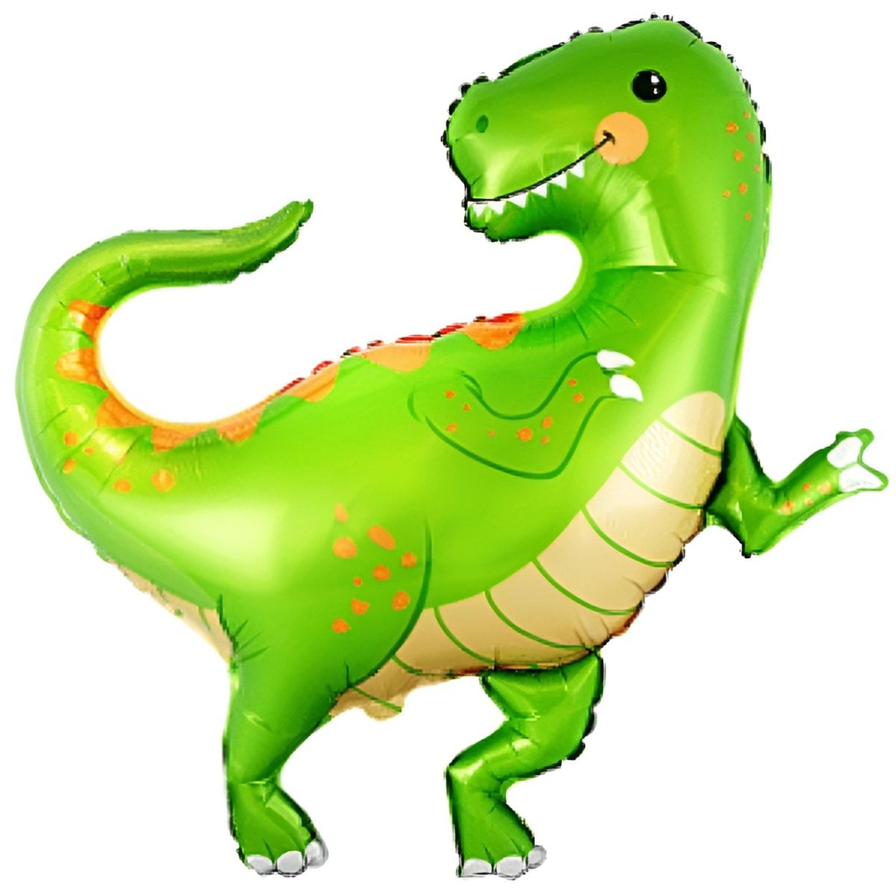 Воздушные шар Фигура Динозавр зеленый 33''/84см #1