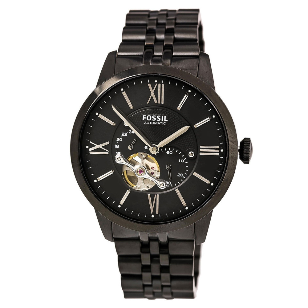 FOSSIL ME3062 мужские механические наручные часы с 12/24 ч форматом времени и шкалой секундной стрелки #1