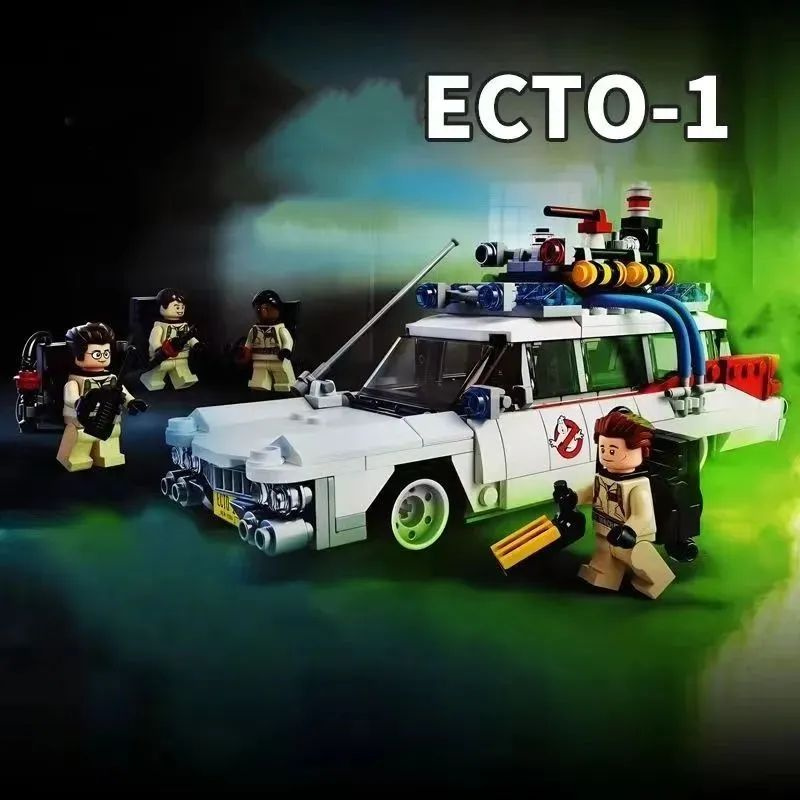 Конструктор Creator Автомобиль Охотников за привидениями Экто-1 / Ghostbusters Ecto-1 / 508 деталей  #1