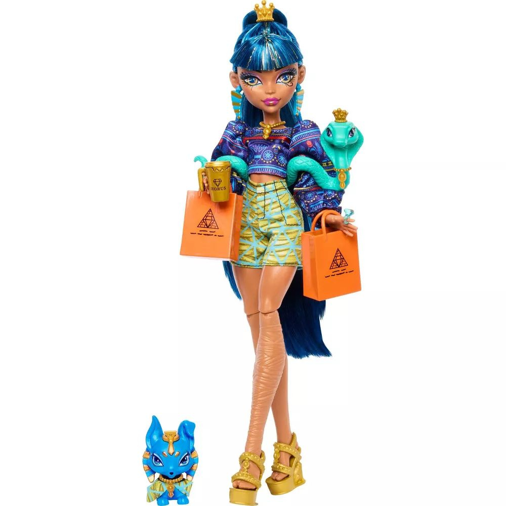 Кукла Monster high Cleo de Nile - Fabulous pets G3 / Монстер хай Клео де Нил - Легендарные питомцы  #1